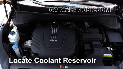 2016 Kia Sorento LX 3.3L V6 Antigel (Liquide de Refroidissement) Ajouter de Antigel